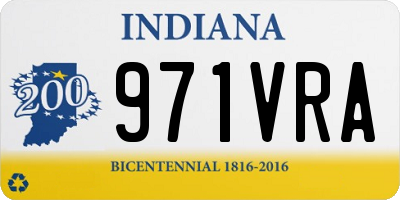 IN license plate 971VRA