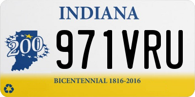 IN license plate 971VRU