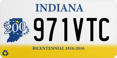 IN license plate 971VTC