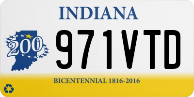IN license plate 971VTD