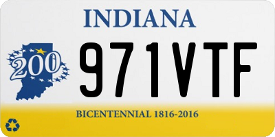 IN license plate 971VTF