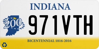 IN license plate 971VTH