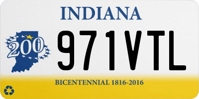 IN license plate 971VTL