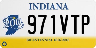 IN license plate 971VTP