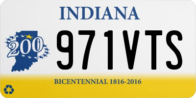 IN license plate 971VTS