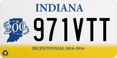 IN license plate 971VTT