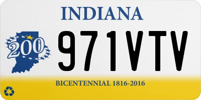 IN license plate 971VTV
