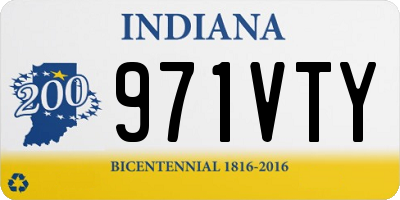 IN license plate 971VTY