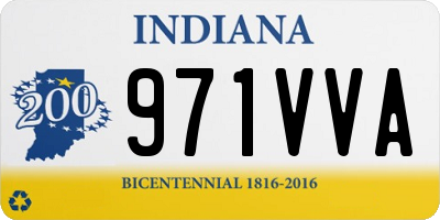 IN license plate 971VVA