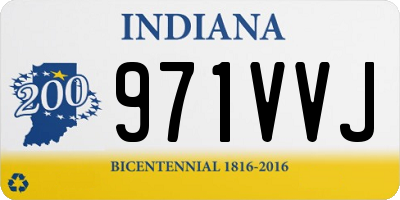 IN license plate 971VVJ