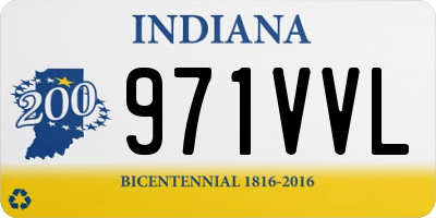 IN license plate 971VVL