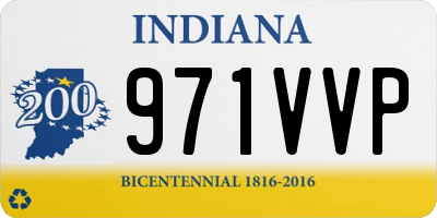 IN license plate 971VVP
