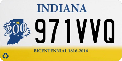 IN license plate 971VVQ