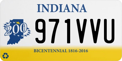 IN license plate 971VVU
