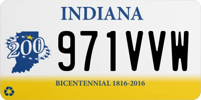 IN license plate 971VVW