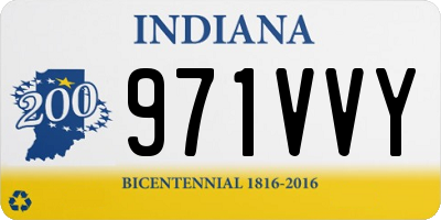 IN license plate 971VVY