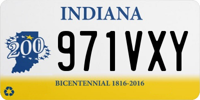 IN license plate 971VXY