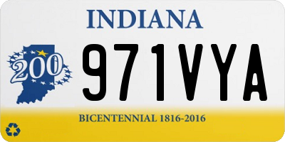 IN license plate 971VYA