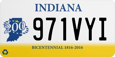 IN license plate 971VYI