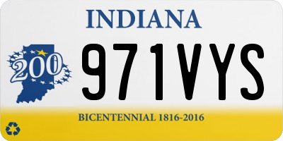 IN license plate 971VYS
