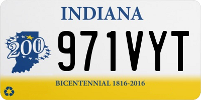 IN license plate 971VYT