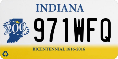 IN license plate 971WFQ