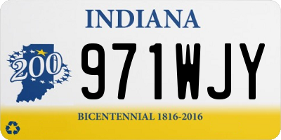 IN license plate 971WJY