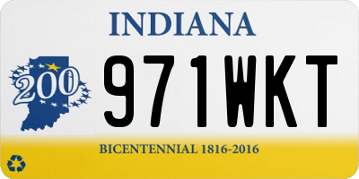 IN license plate 971WKT