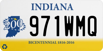 IN license plate 971WMQ