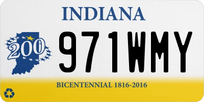 IN license plate 971WMY