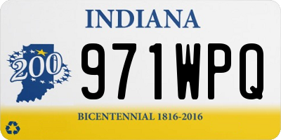 IN license plate 971WPQ