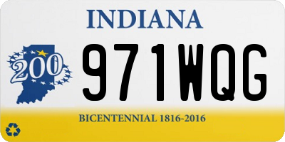 IN license plate 971WQG