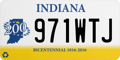 IN license plate 971WTJ