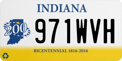 IN license plate 971WVH