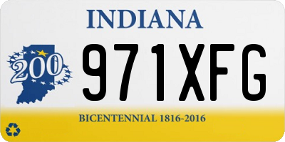 IN license plate 971XFG
