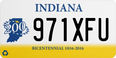 IN license plate 971XFU
