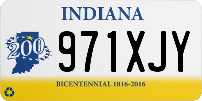 IN license plate 971XJY