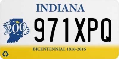 IN license plate 971XPQ