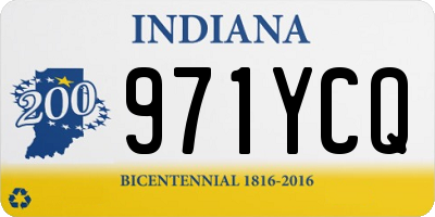 IN license plate 971YCQ