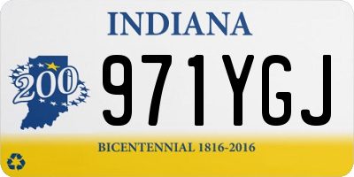 IN license plate 971YGJ