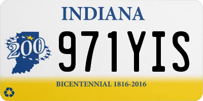 IN license plate 971YIS