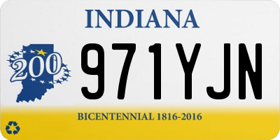 IN license plate 971YJN