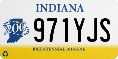 IN license plate 971YJS