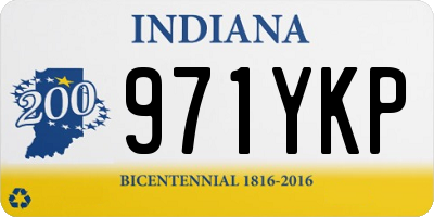 IN license plate 971YKP
