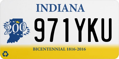 IN license plate 971YKU
