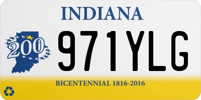 IN license plate 971YLG