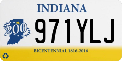 IN license plate 971YLJ