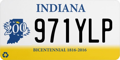 IN license plate 971YLP