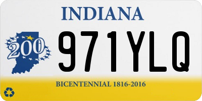 IN license plate 971YLQ