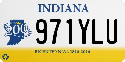 IN license plate 971YLU